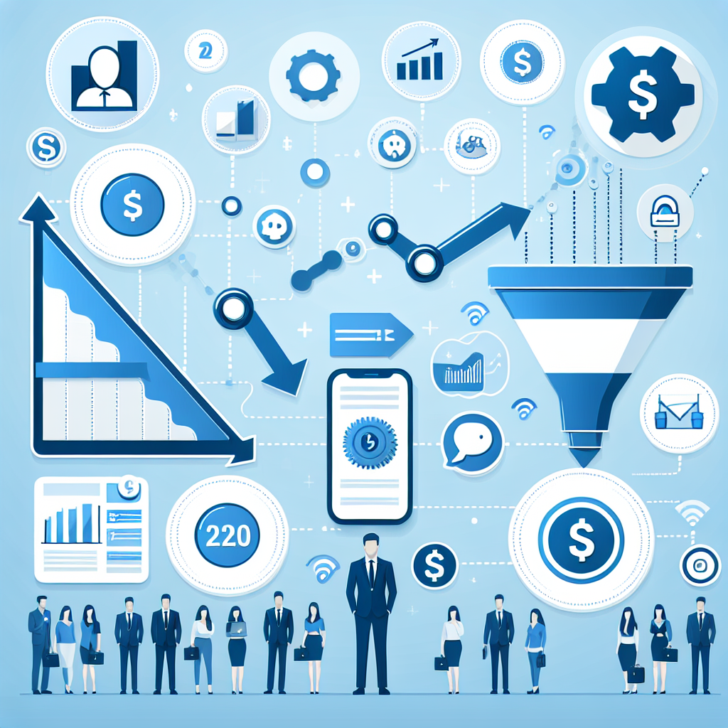 Marketing automation workflow reducing customer acquisition costs